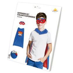 Maska a plášť superhrdinu